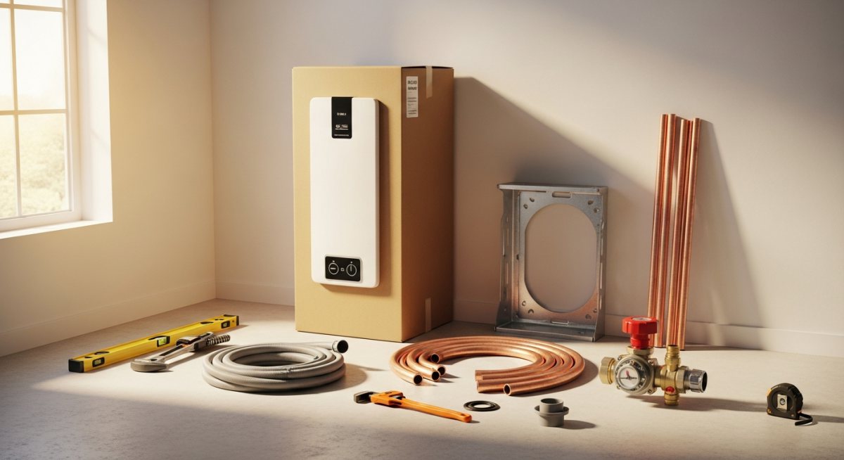 Installer Chauffe-eau pour 4 personnes: étapes et conseils