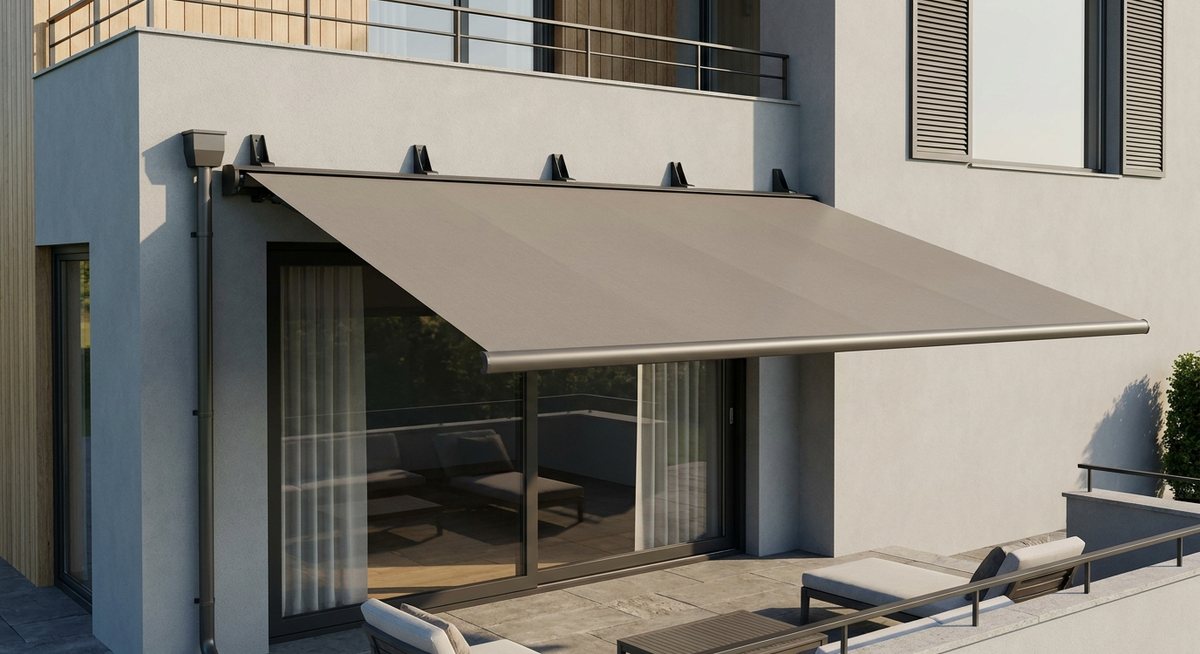 Store banne compatible: mur, façade et règlement