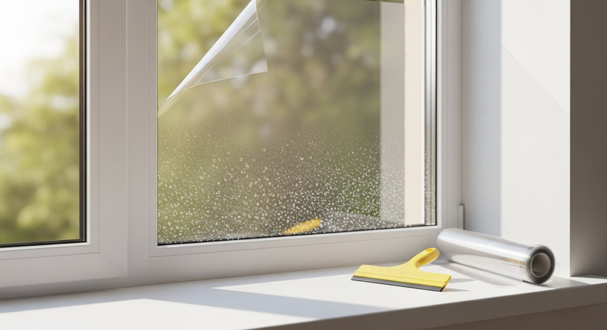 Installer Film anti-chaleur fenêtre: étapes et conseils