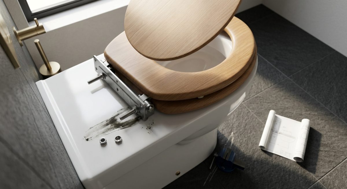 Achat Fixation abattant WC: les erreurs fréquentes