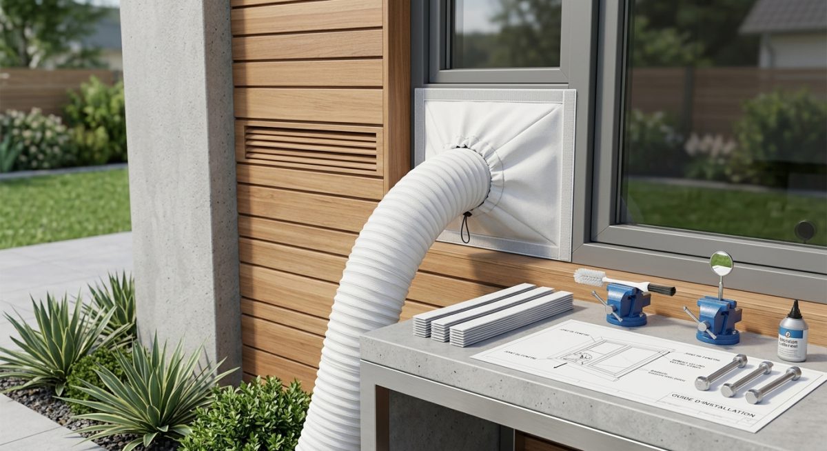 Kit de calfeutrage pour climatiseur mobile avant achat