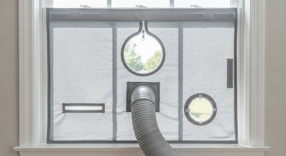 Comment mesurer Kit de calfeutrage pour climatiseur mobile