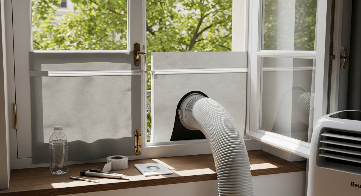 Installer Kit de calfeutrage pour climatiseur mobile