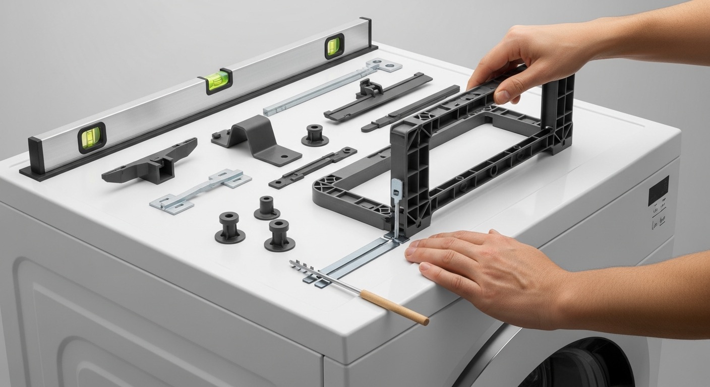 Installer Kit de superposition lave-linge sèche-linge