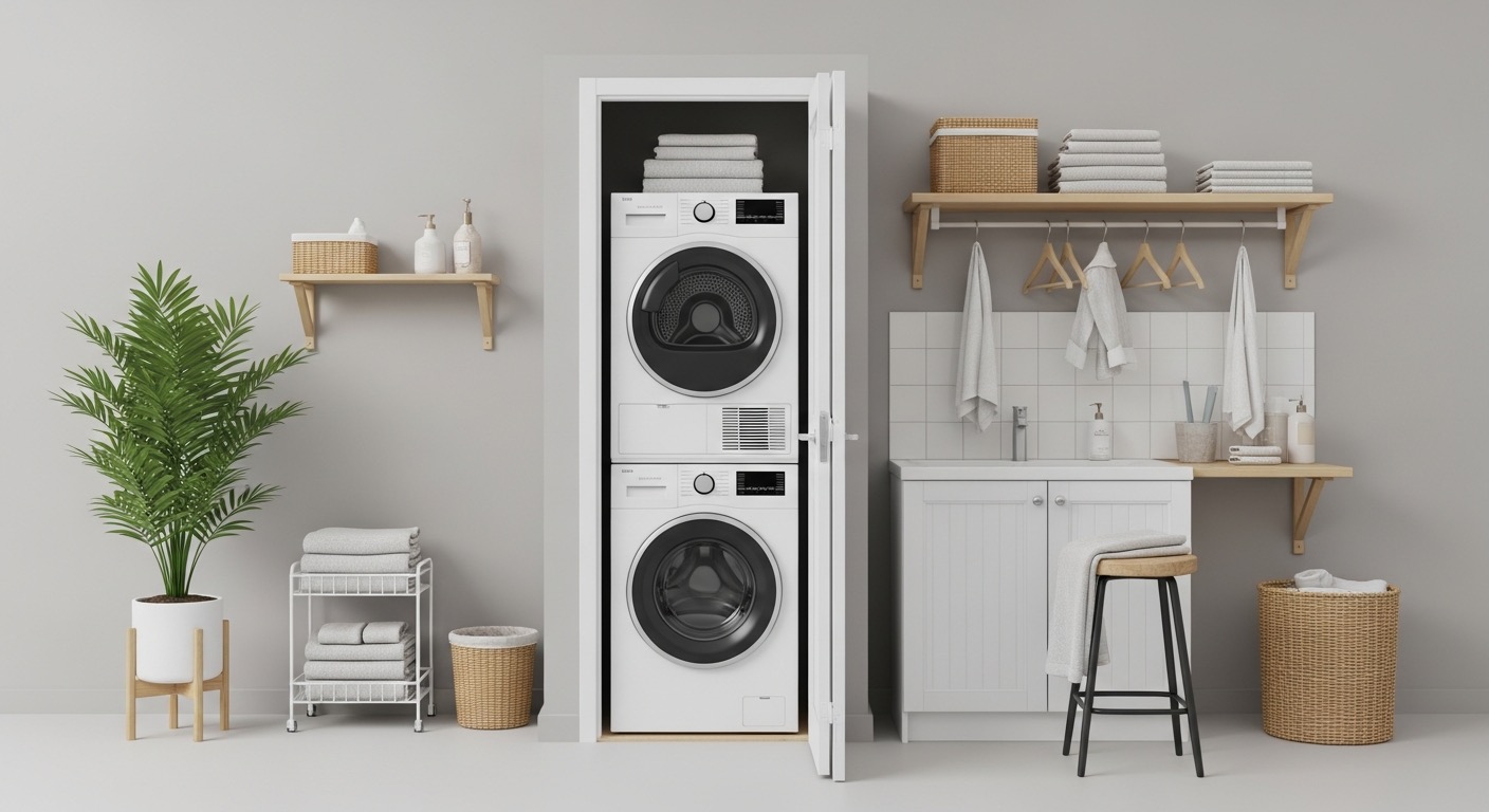 Kit de superposition lave-linge sèche-linge avant achat