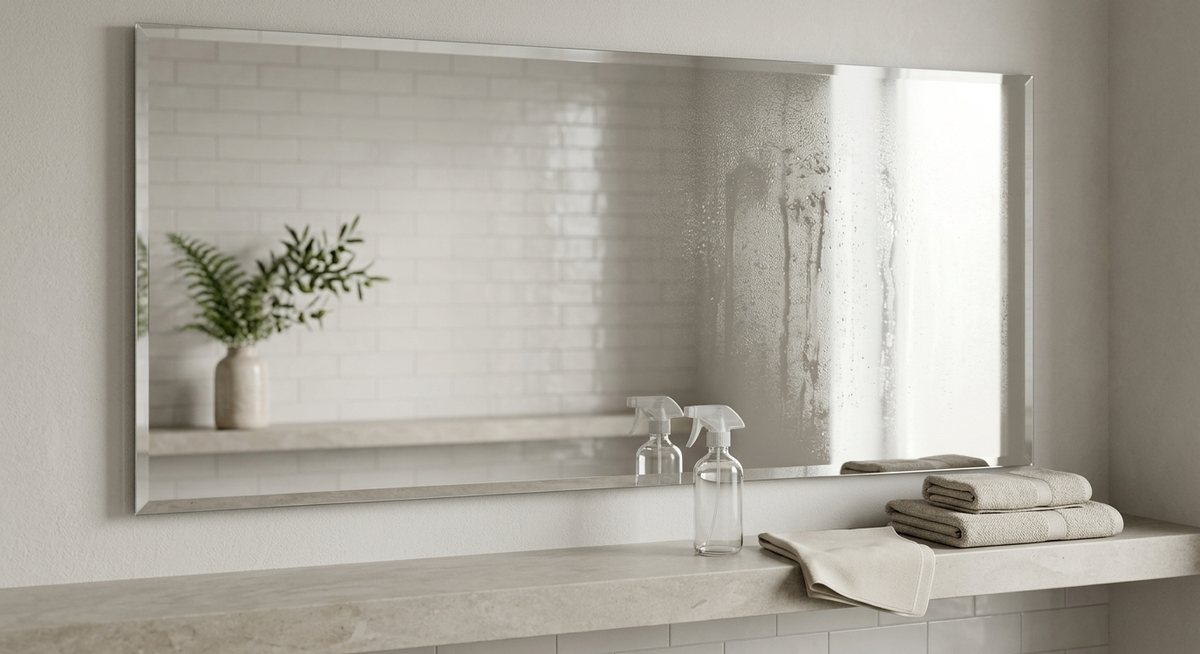 Conseils d'Entretien : Prolonger la Durée de Vie et la Clarté de Votre Miroir de Salle de Bain