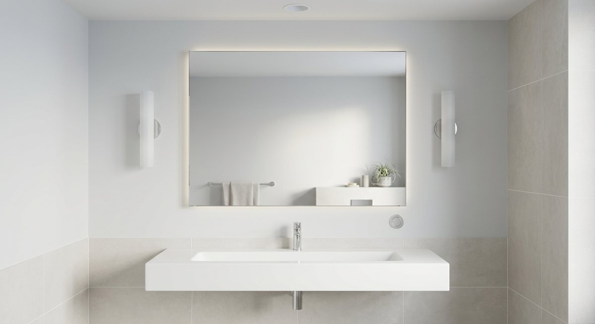 Miroir salle de bain: vérifier la compatibilité