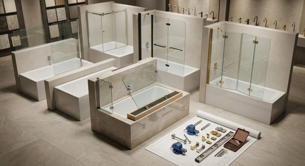 Installer Paroi de baignoire: étapes et conseils