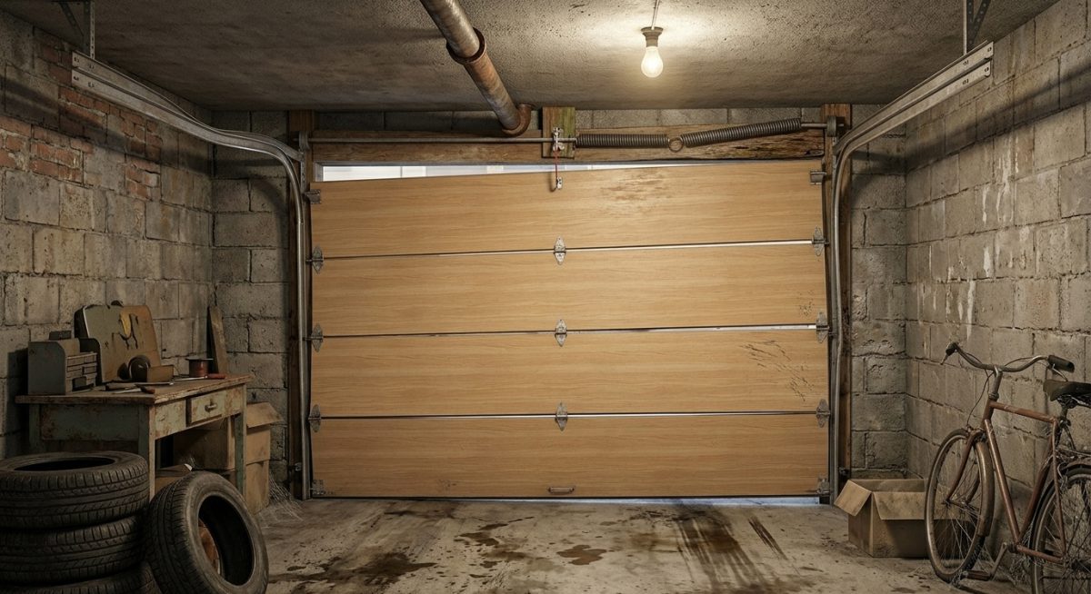 Porte de garage sectionnelle: erreurs à éviter