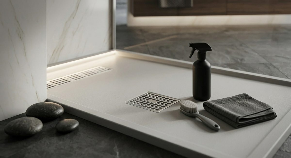 Receveurs de douche: entretien et bons gestes
