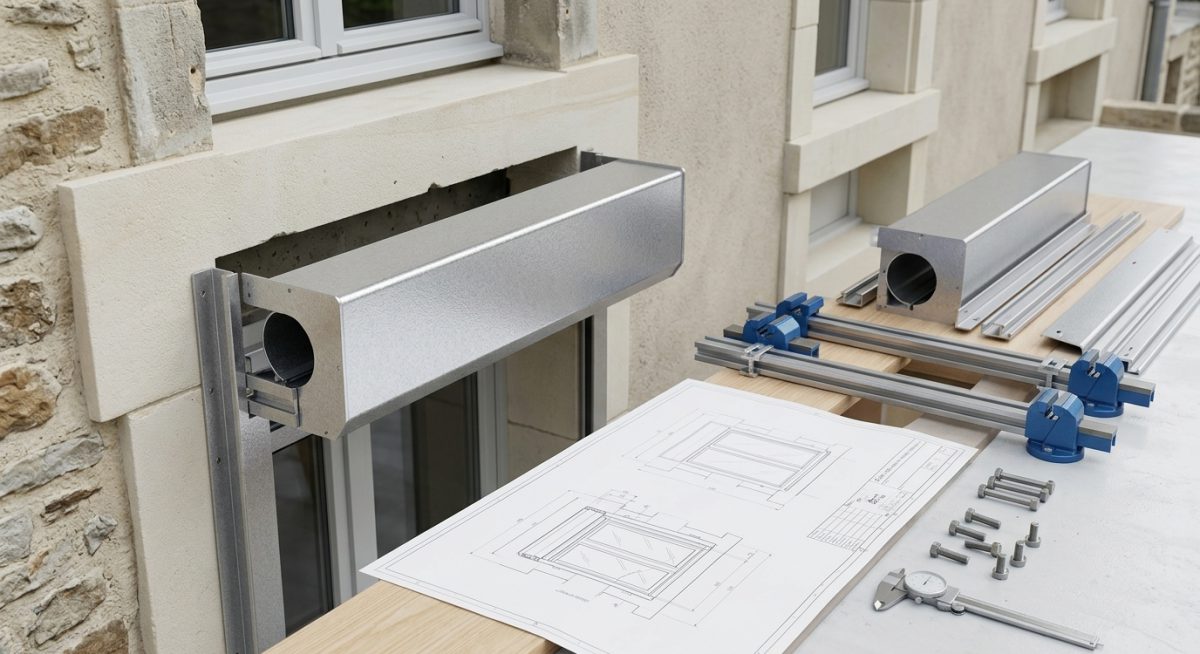 Sortie de caisson volet roulant: simulateur avant achat