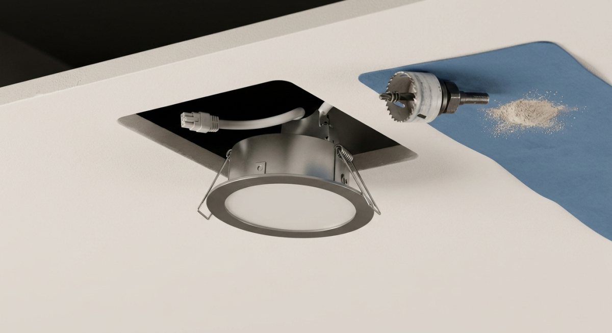 Installer Spot encastrable: étapes et conseils