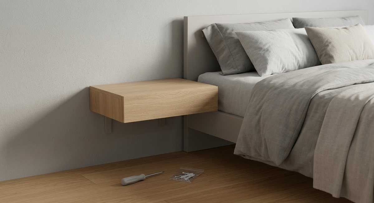Installer Table de chevet: étapes et conseils