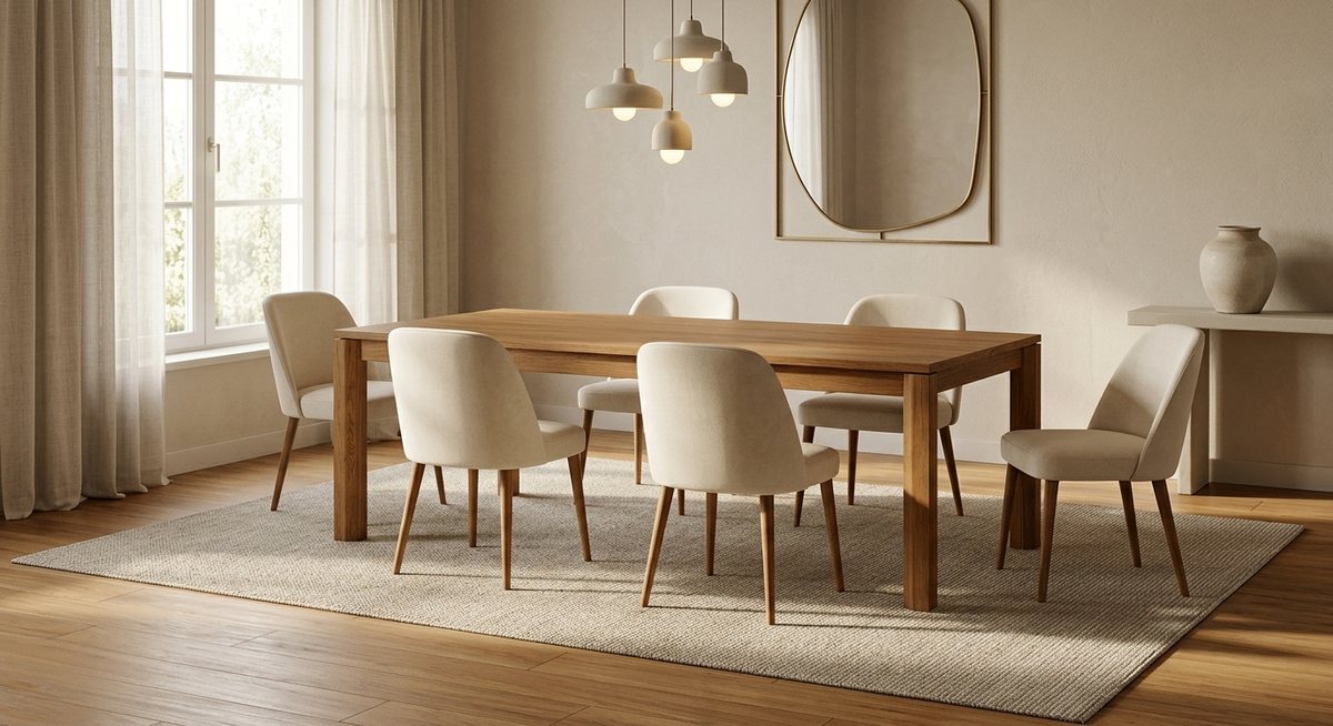 Tous nos guides pour votre tapis sous table : choisir, mesurer, installer