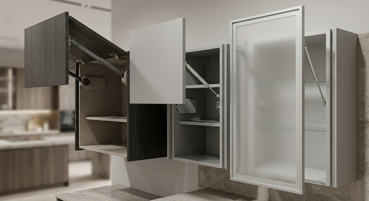 Illustration éditoriale : Verin Porte Relevable Cuisine