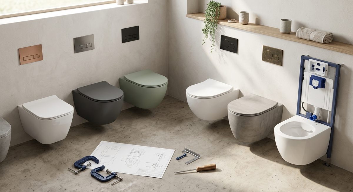 Choisir son WC Suspendu : Critères Essentiels et Modèles